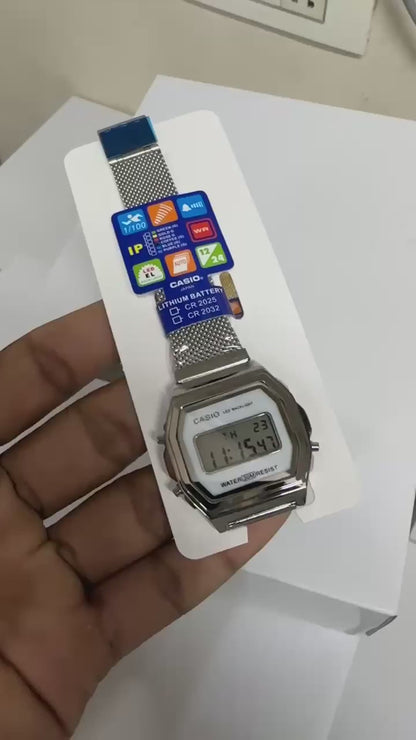 Casio Vintage D196 || MESH CHAIN|| Unisex | 1:1 Quality