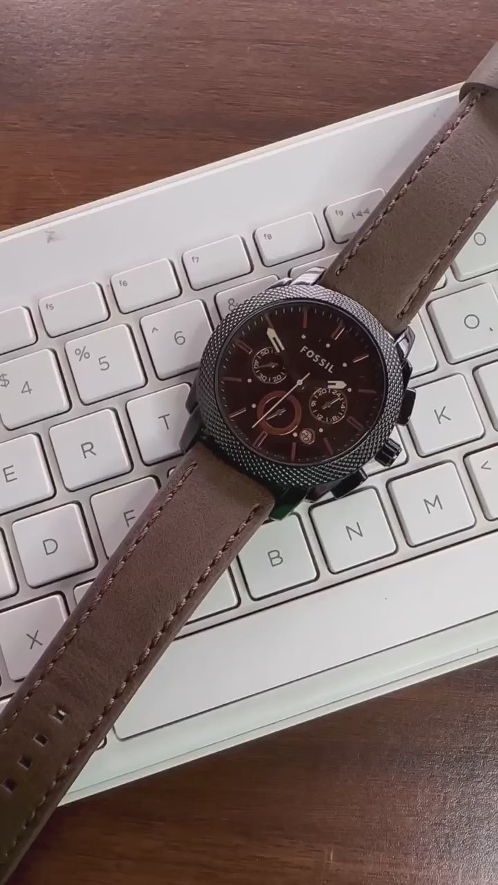 FS4656 Brown Leather Strap| 1:1 Quality