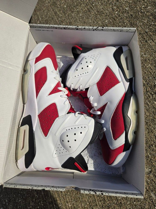 NIK AIR Jordans | Full OG Quality With OG BOX + Laces extra + accessories RED -WHITE BONE