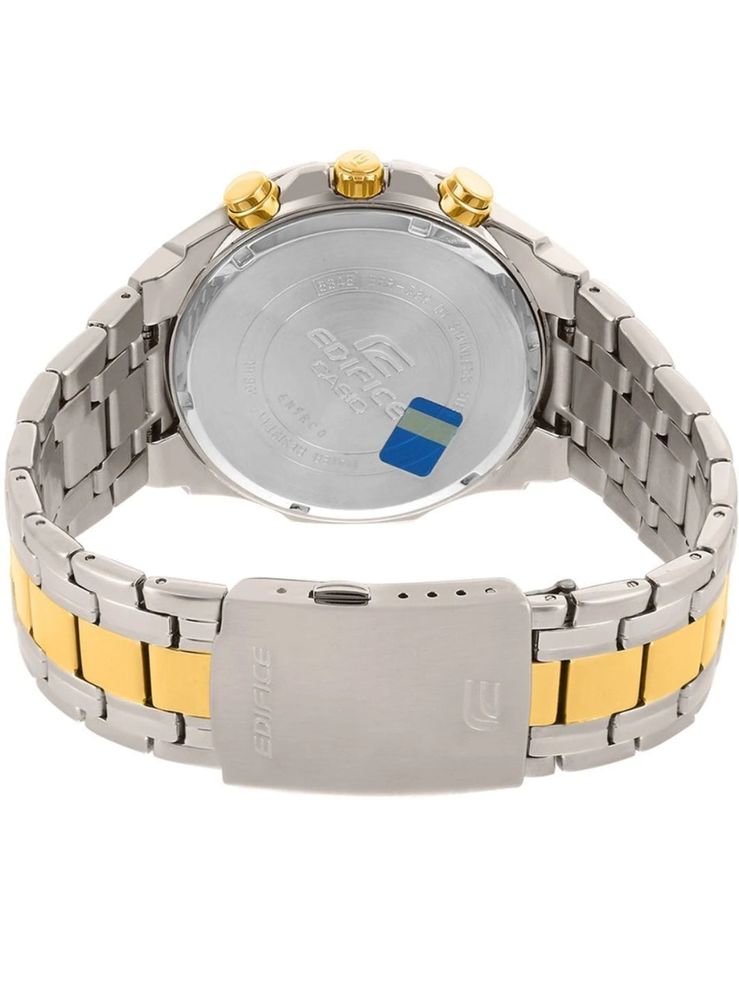 Edif*ce EFR-539 (Silver & Golden Dial) - Chronograph Watch | 1:1 Quality