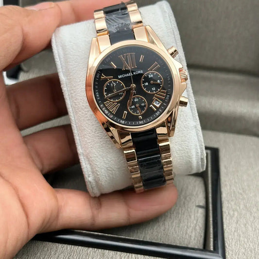 MK | WM05| Women's Watch | 1:1 Quality- BLACK