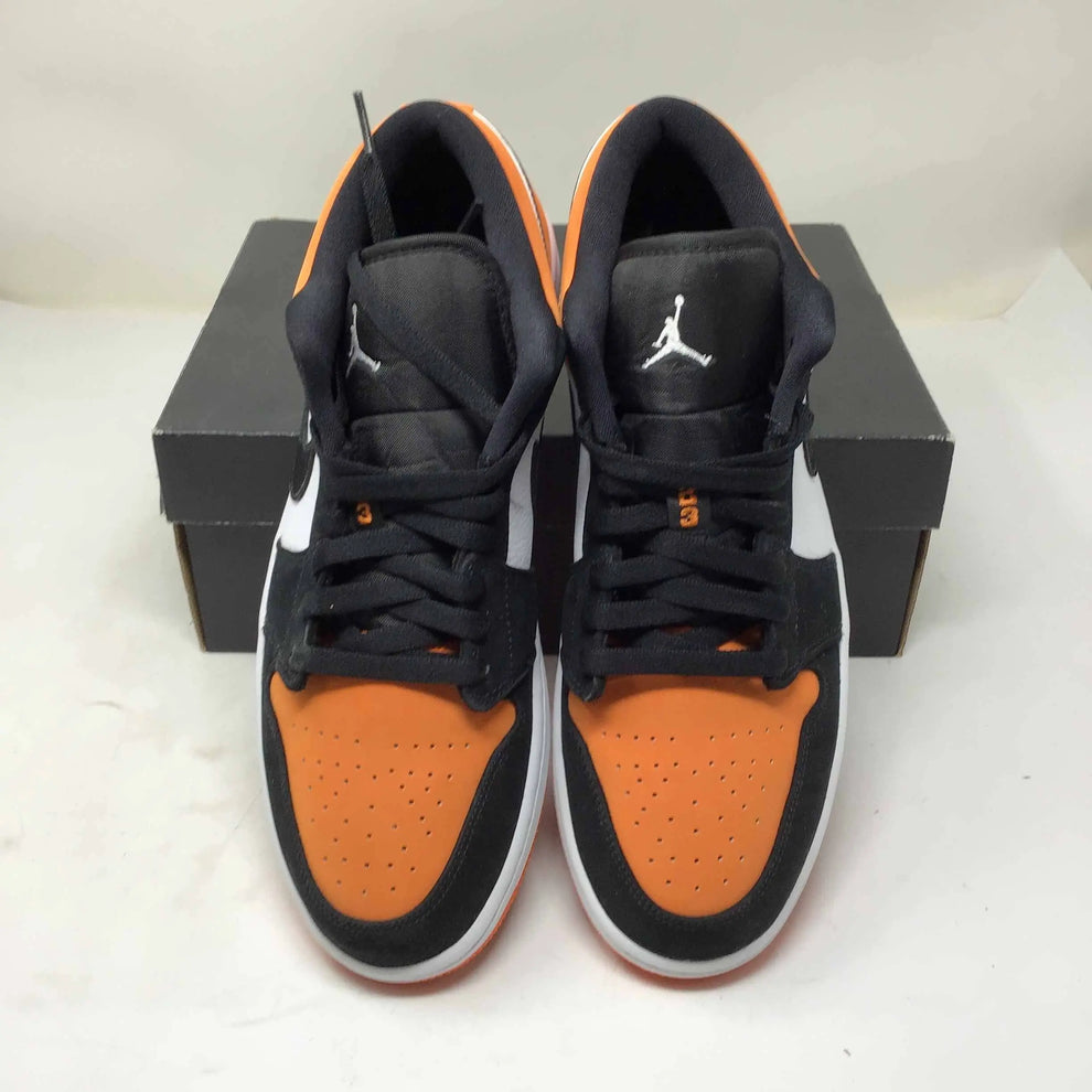 NIK AIR Jordans | Full OG Quality (With BOX + Laces extra + accessories)- ORANGE WHITE - "LOW"