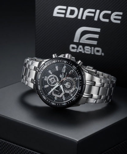 Casio Edifice EF-539D-1AV sliver and black 1:1 quality