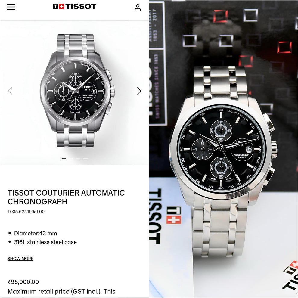 Tissot Chain Chronograph 1853 | 1:1 Quality