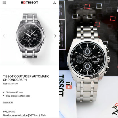 Tissot Chain Chronograph 1853 | 1:1 Quality