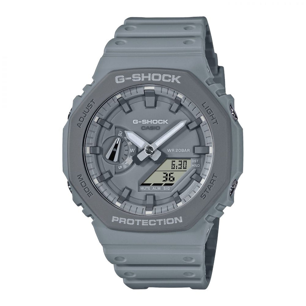 GA-2100 || FULL GREY || Chrono Working