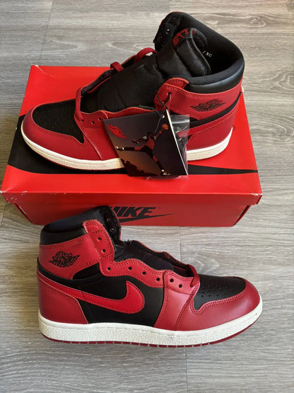 NIK AIR Jordans | Full OG Quality (With BOX + Laces extra + accessories)- RED BLACK "HIGH"