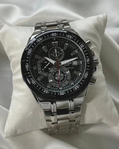 Casio Edifice EF-539D-1AV sliver and black 1:1 quality