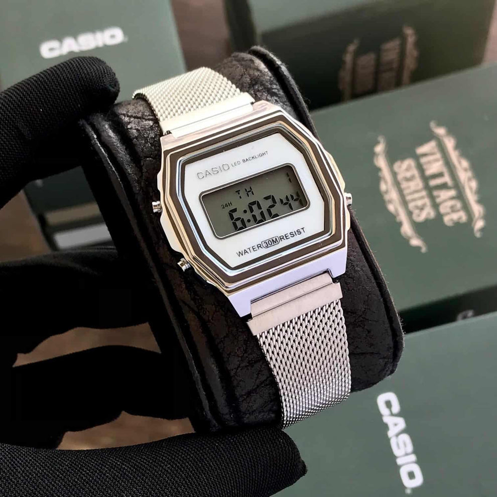 Casio Vintage D196 || MESH CHAIN|| Unisex | 1:1 Quality